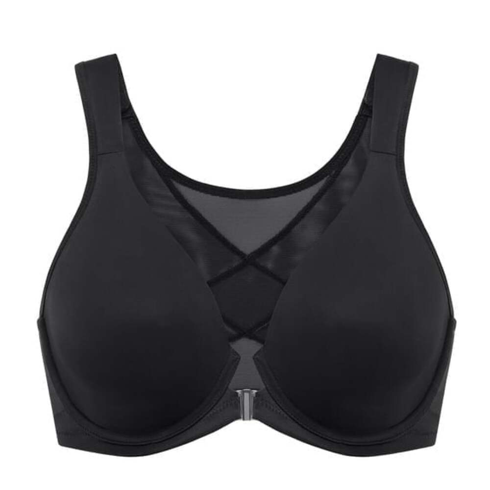 Delimira Posture Bra 44C Front Closure Back Support Back Adjustable Straps NEW